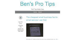 Desktop Screenshot of bensprotips.com