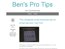 Tablet Screenshot of bensprotips.com